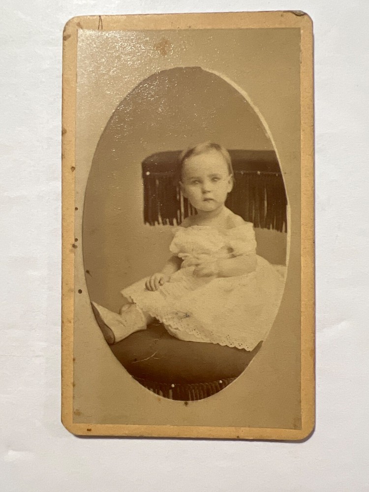 VTG CDV Paul Haugh Knightstown Indiana Child Infant