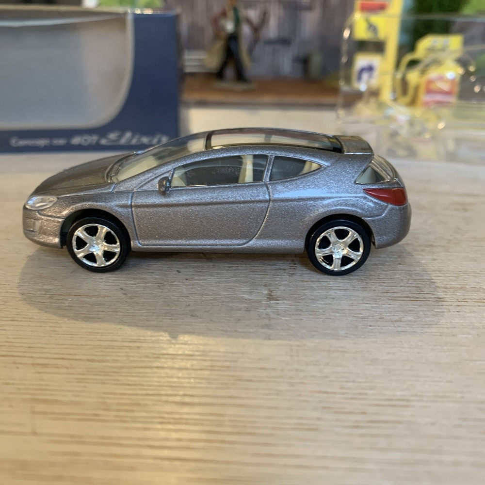 Norev 1/60 Peugeot 407 Elixir Concept Dealer Version New in Box 3 Inches