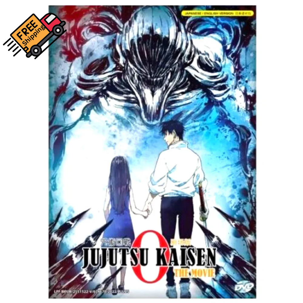 Jujutsu Kaisen 0 Movie DVD 2021 English Dubbed Anime Film  