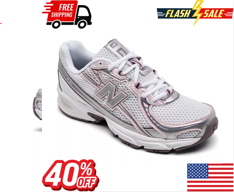 NewBalance 740 Rose Sugar Casual Sneakers Women•Lightweight Retro Running Shoes