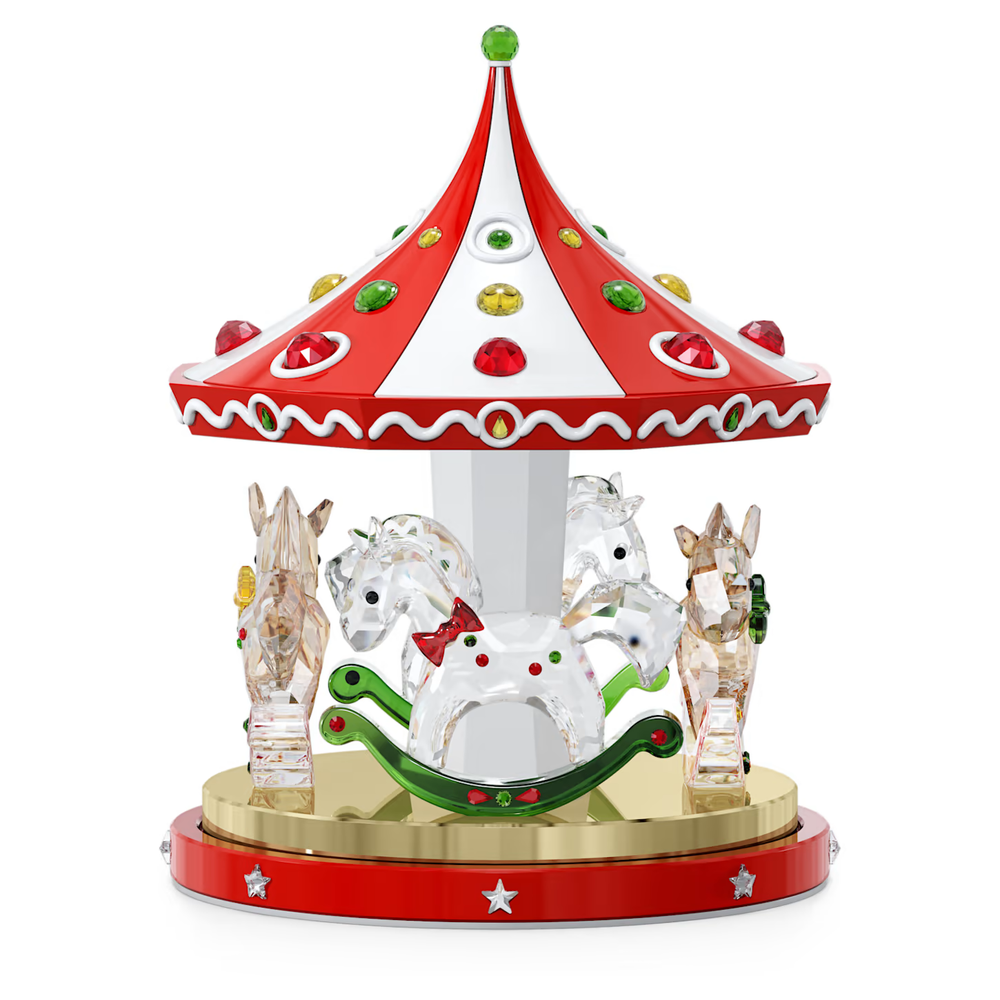 Swarovski Crystal HOLIDAY CHEERS CAROUSEL 5637096