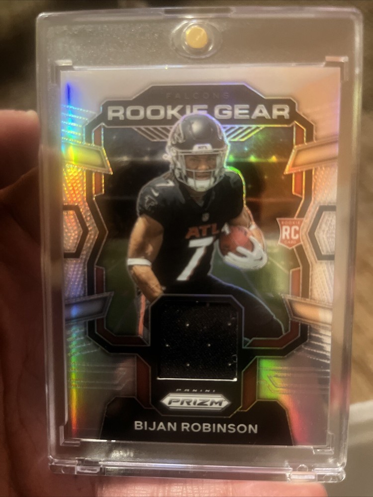 2023 Panini Prizm - Rookie Gear #RG-BR Bijan Robinson (MEM, RC)