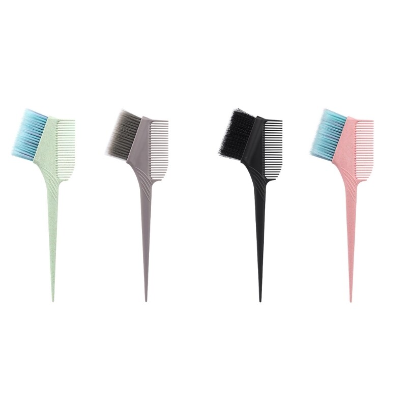 Hair Applicator Brush Easy to Clean for Salon Home Hairdressing DIY Accessories
