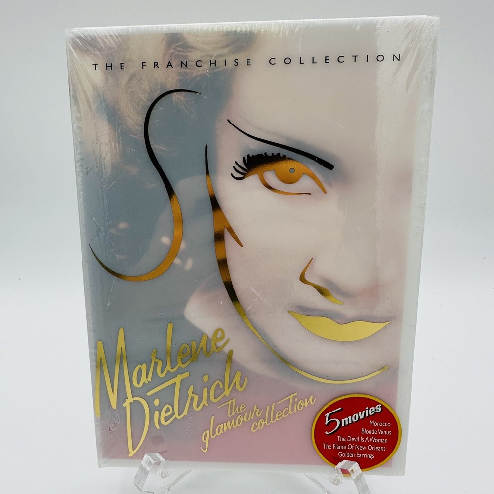 Marlene Dietrich The Glamour Collection 5 Movie DVD Set Sealed