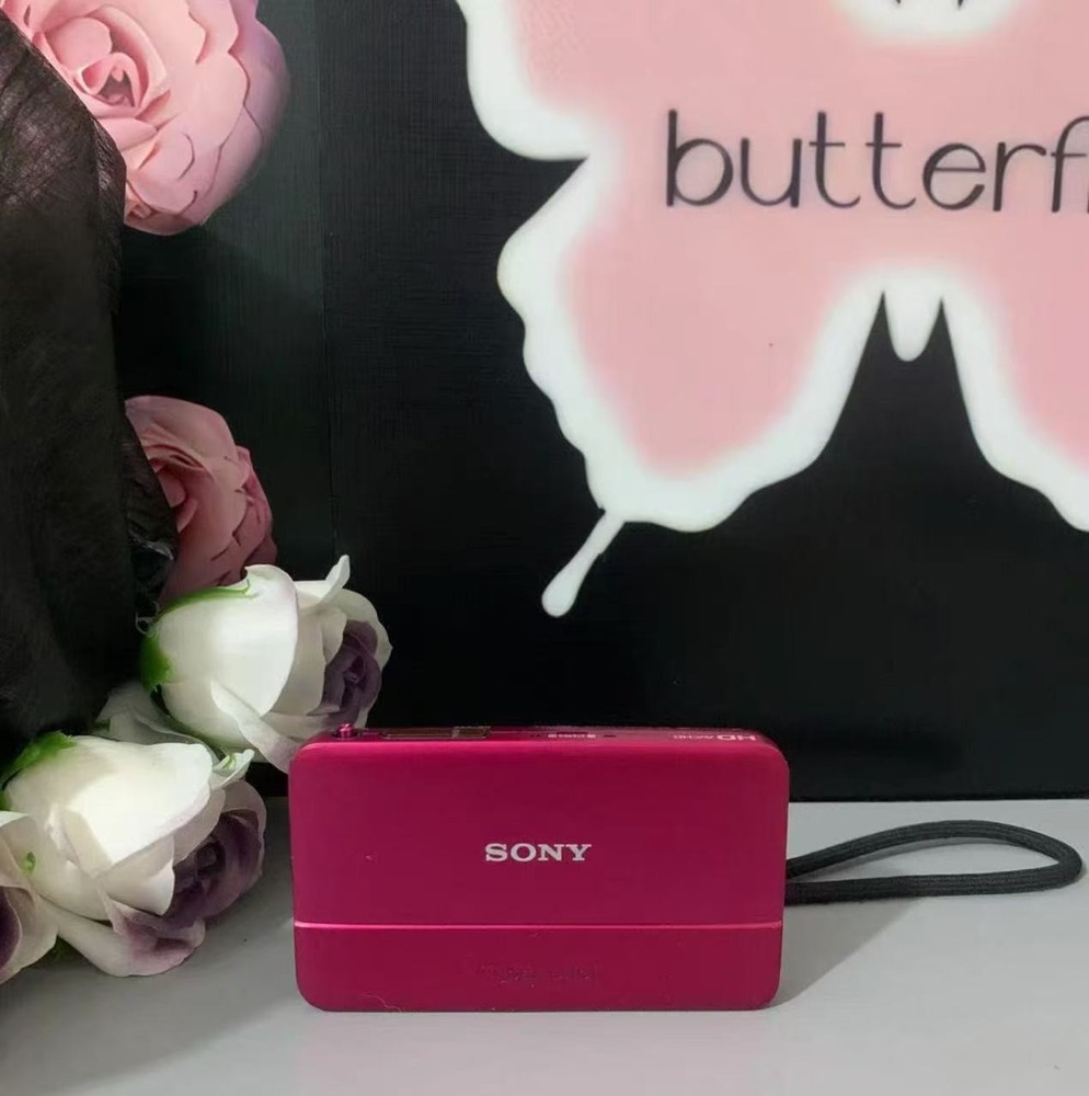 Sony Cyber-shot DSC-TX55 16.2MP Digital Camera in Pink English Version