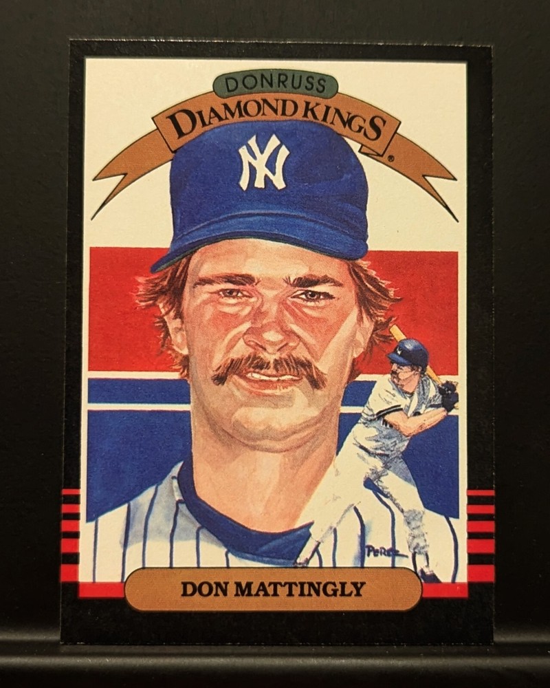 1985 Donruss - Diamond Kings #7 Don Mattingly