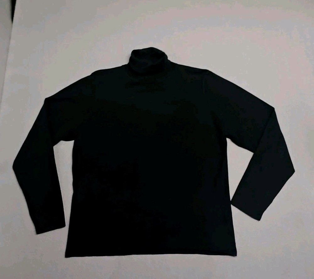 Pendleton Turtleneck Top Women L Vintage Silk Nylon Staple Base Layer Old Money