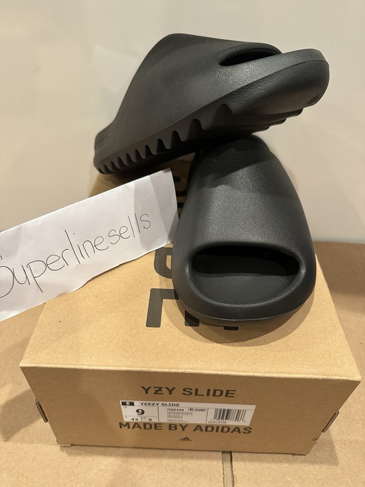 Adidas Yeezy Slide Onyx Size 9 (100% AUTHENTIC|BRAND NEW|FAST SHIPPING) HQ6448