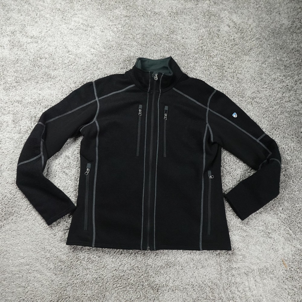 Kuhl Interceptr Alfpaca Kashmira Full Zip Fleece Sweater Jacket Mens Extra Large