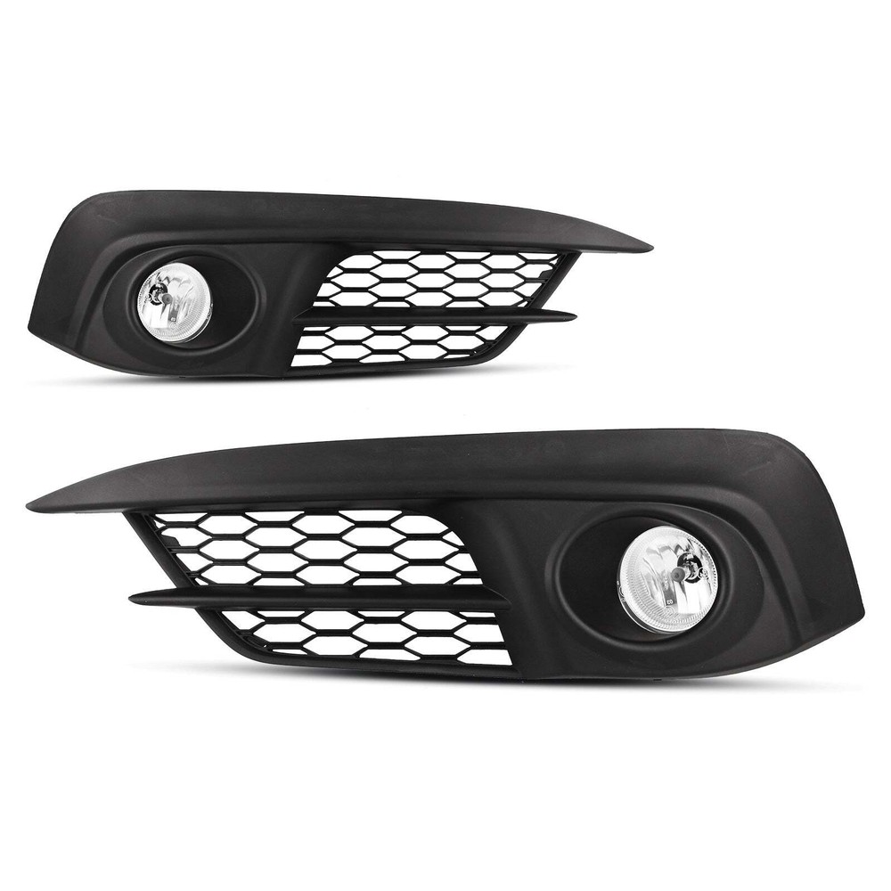 Kit de luces antiniebla halógenas con lente transparente para Honda Civic 2016-2018