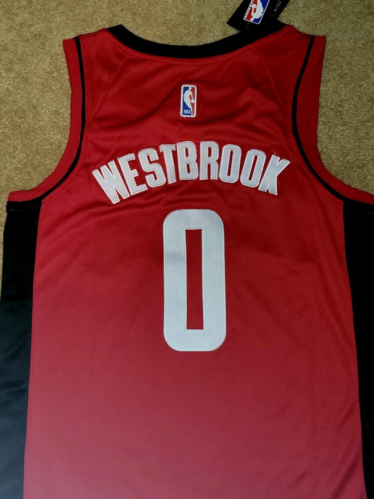 NBA Nike Houston Rockets Westbrook Vaporknit Jersey Size 44 replica