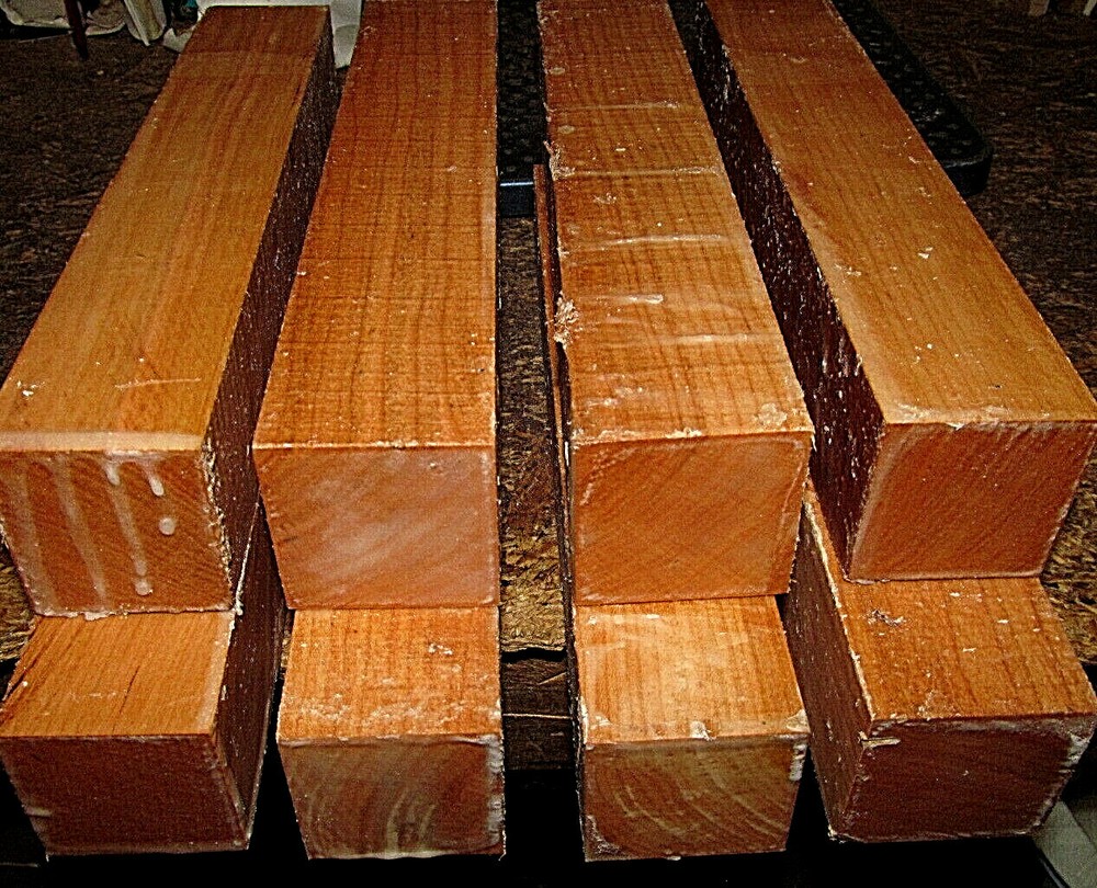 EIGHT (8) BLACK CHERRY TURNING BLANKS LATHE LUMBER WOOD CARVE CALL 2