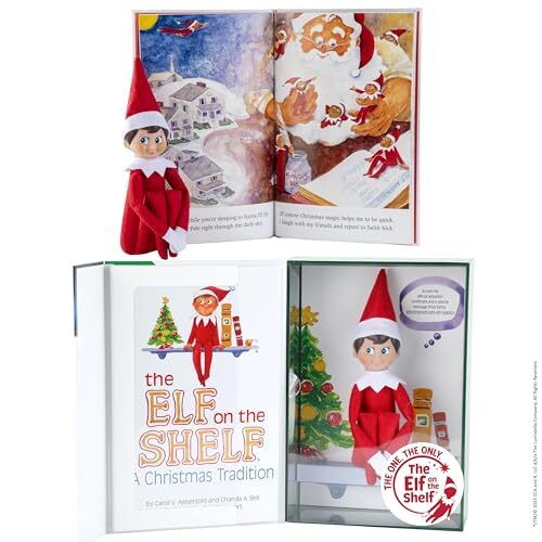 The Elf on the Shelf: Boy Scout Elf w/ Blue Eyes, Storybook&Adoption Certificate
