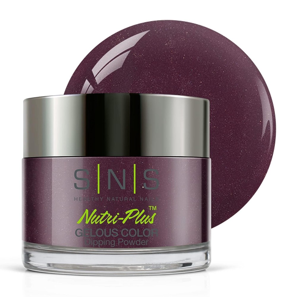 SNS Nail Dipping Powder AN20 Aubergine 1 oz