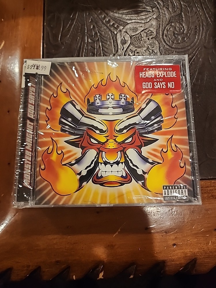 Monster Magnet - God Says No Factory Sealed CD Crack On Front Case Hype Sticker