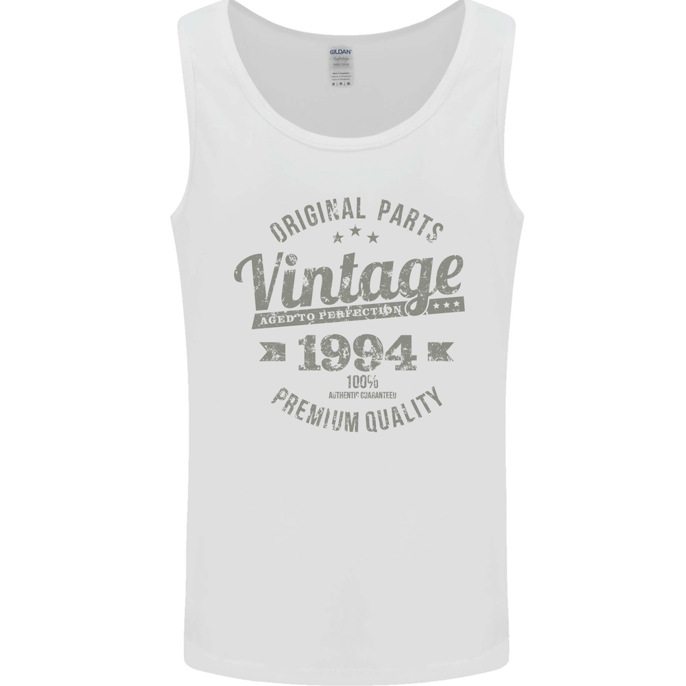 Vintage Year 31st Birthday 1994 Mens Vest Tank Top White