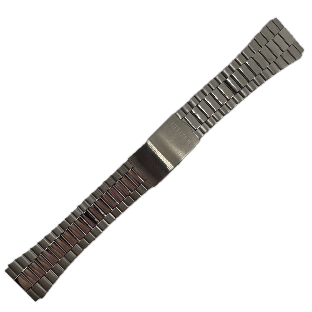 Vintage 20mm Citizen Men's Wristwatch Band Stainless Steel Deployant Japan