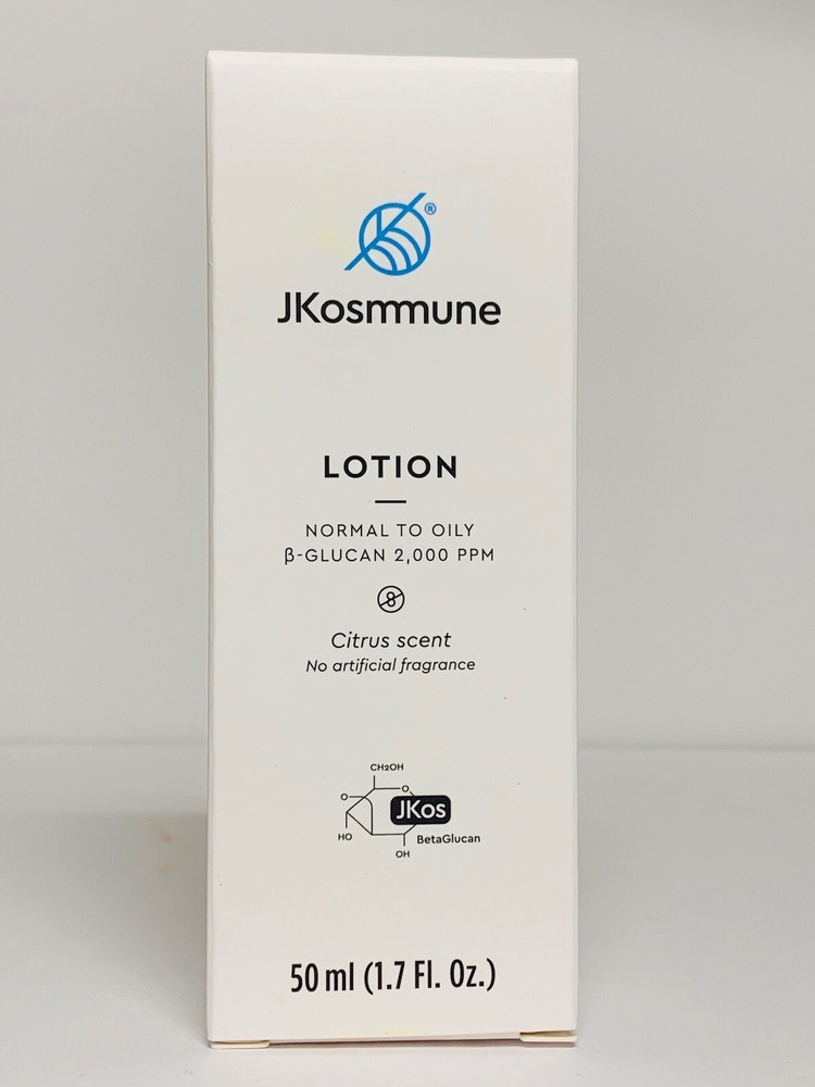 JKOSMMUNE B-Glucan 2,000 PPM Lotion Face & Body Normal To Oily 1.7oz/50ml SEALED