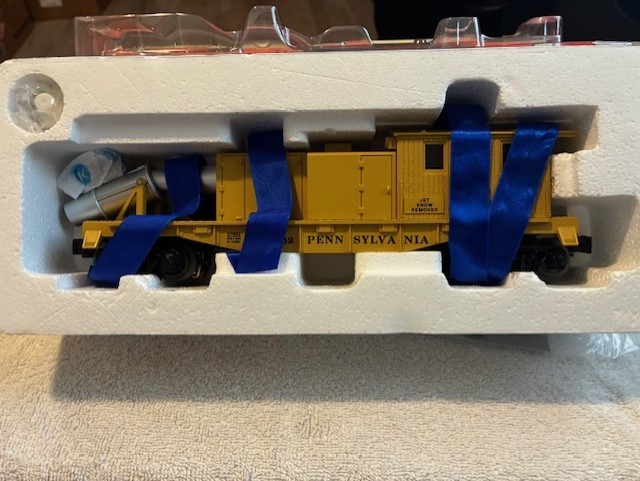 Lionel 6-37003 Pennsylvania PRR Jet Snow Blower With Sound and Smoke C10