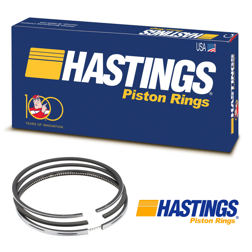 HASTINGS PISTON RINGS SET FOR HONDA D-SERIES D15 D16 D16Z6 [STANDARD 75MM]