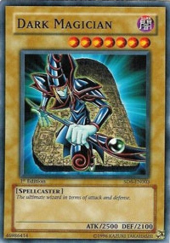 Dark Magician SD6-EN003 Common 1st Edition MP Structure Deck Card