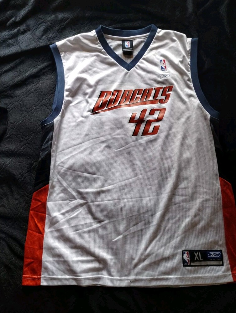 Vintage Sean May #42 Charlotte Bobcats NBA Reebok Jersey Size XL  