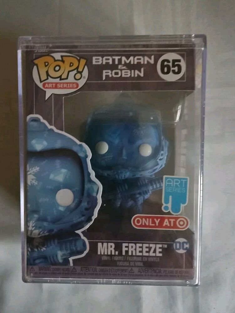 Funko Pop! Art Series Mr.Freeze  Batman & Robin Target Exclusive #65 w/Protector