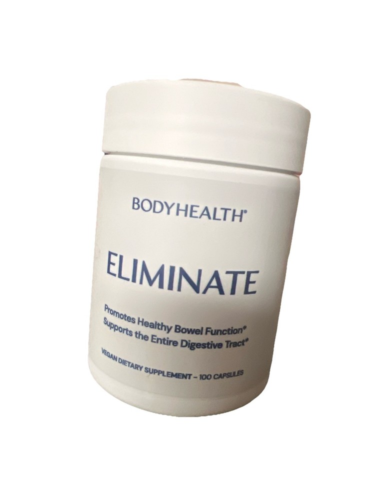 BodyHealth Eliminate Intestinal Cleanse Colon Cleanser Detox 100 Caps 4/27