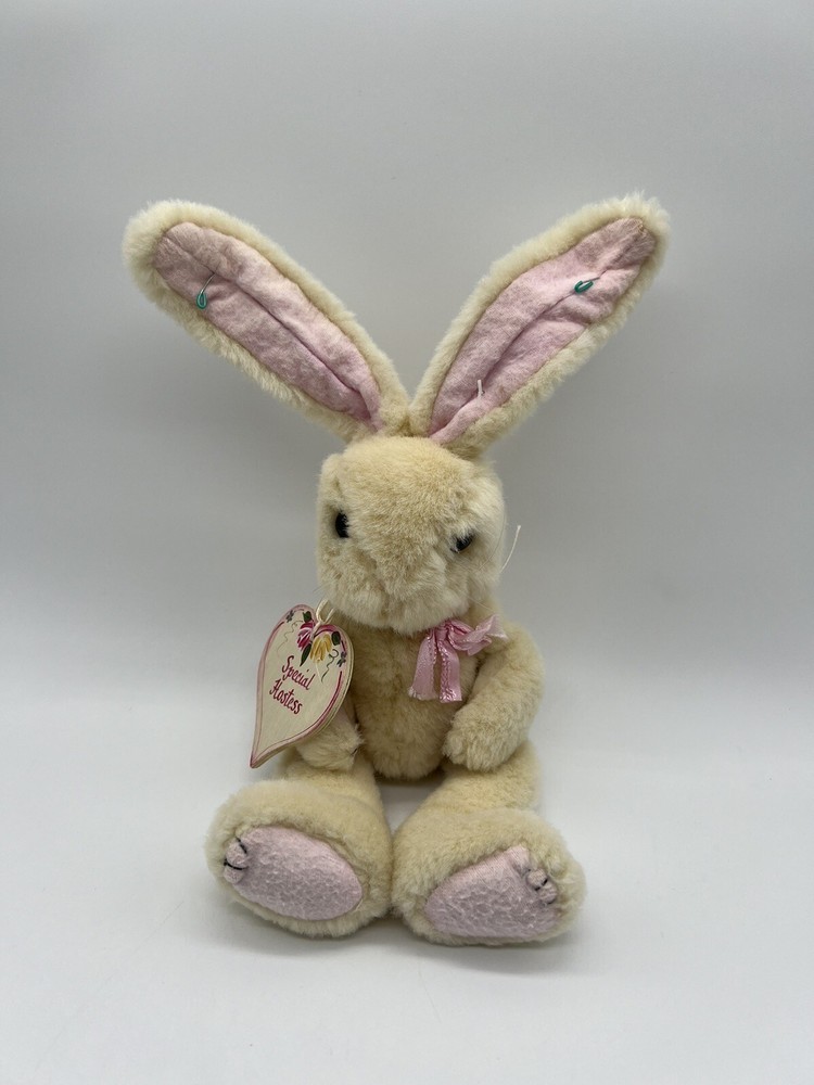 Vintage Bunny Rabbits Beachwood Bunch Stuffed Animal Plush Easter 12” Floppy