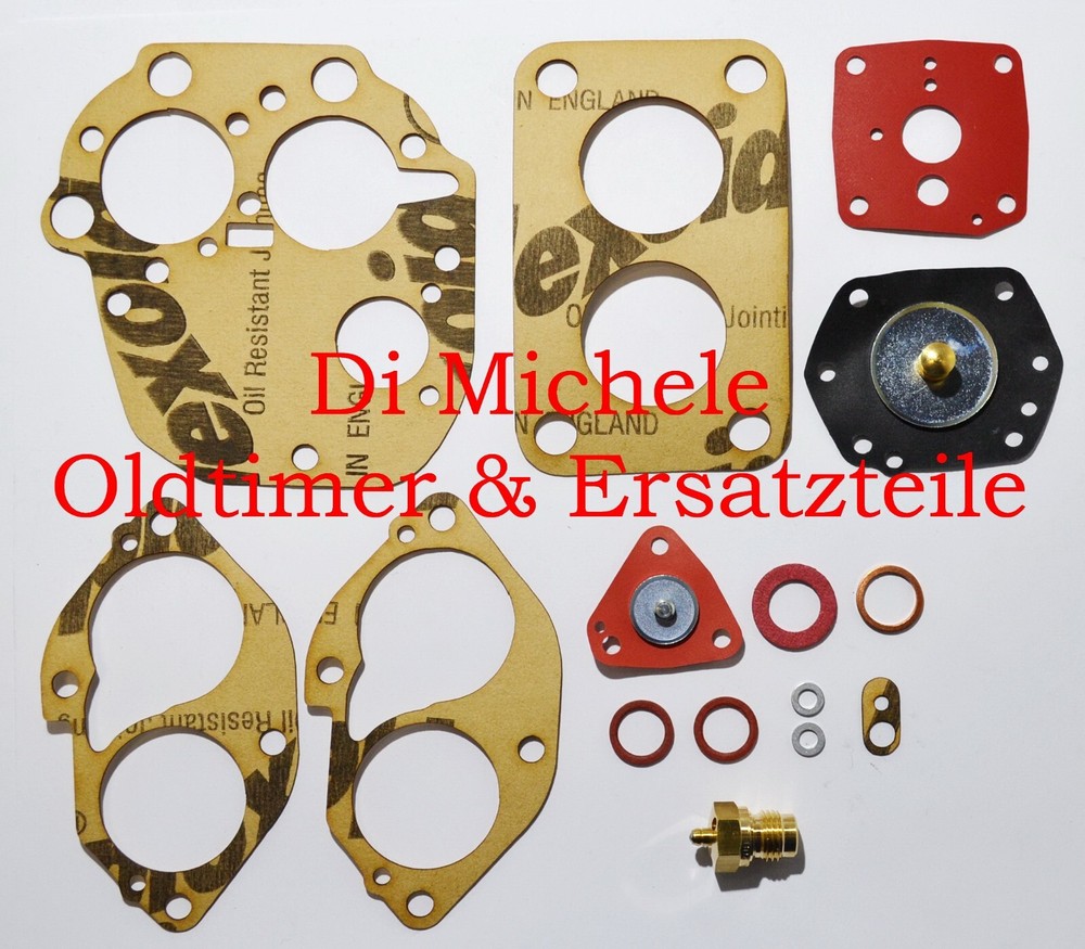 32 Paita and 34 Paita Solex Carburettor Service Kit, Mercedes, Borgward, BMW B:0454