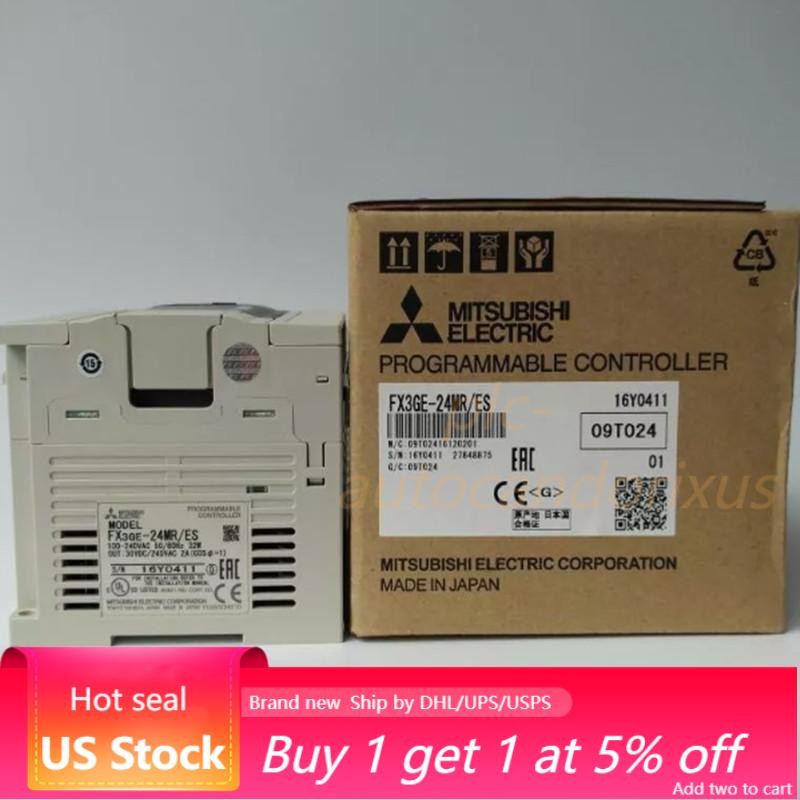 MITSUBISHI 100% Brand New Original FX3GE-24MR/ES Federal or DHL fast shipping