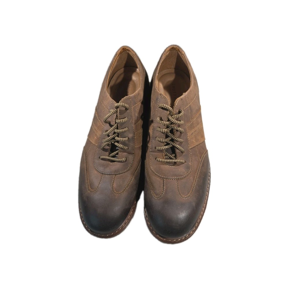 Johnston & Murphy Men's Size 10.5 M Brown Leather Casual Shoes Lace Up