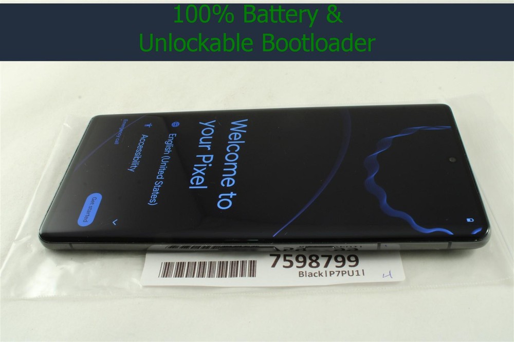 Google Pixel 7 Pro Unlocked AT&T T-Mobile Verizon Unlockable Bootloader 7598799