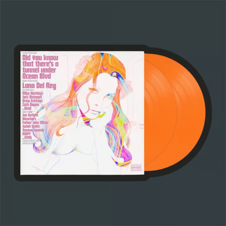 Lana Del Rey - Did You […] Tunnel Under Ocean Blvd | Orange Vinyl Record 2xLP