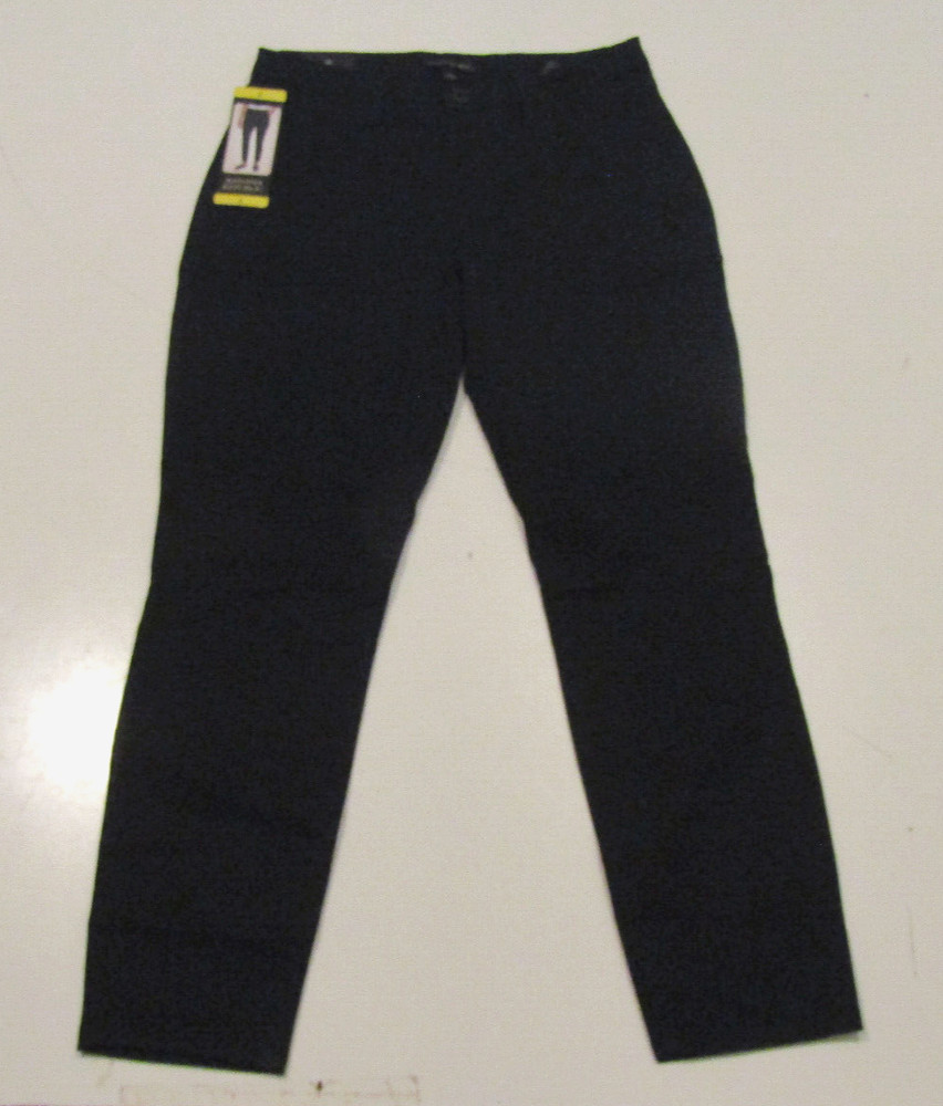 BANANA REPUBLIC High Rise Twill Black Pants Sz 16 NWT Womens