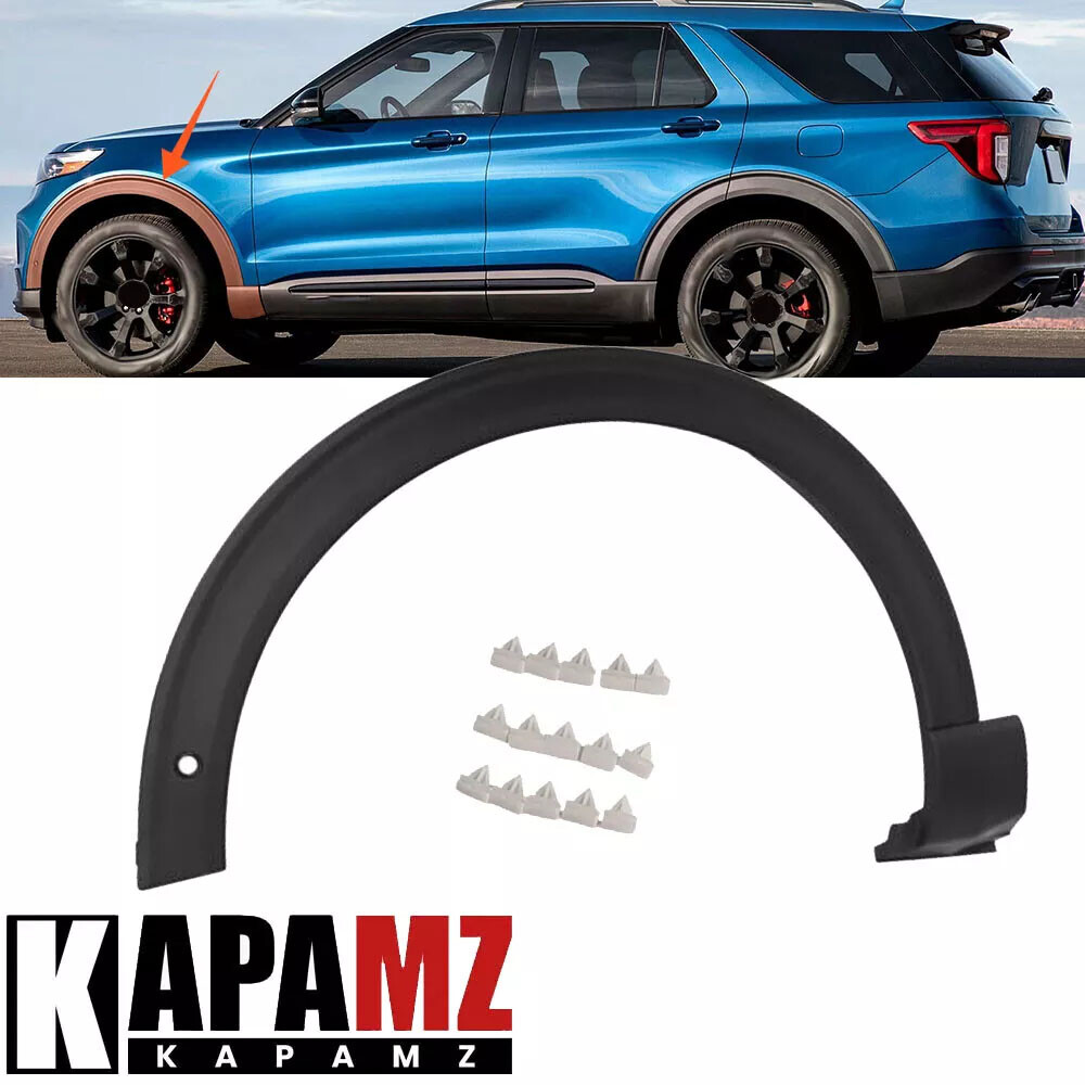 2020-2021 Ford Explorer Left Front Fender Flare with Sensor Hole