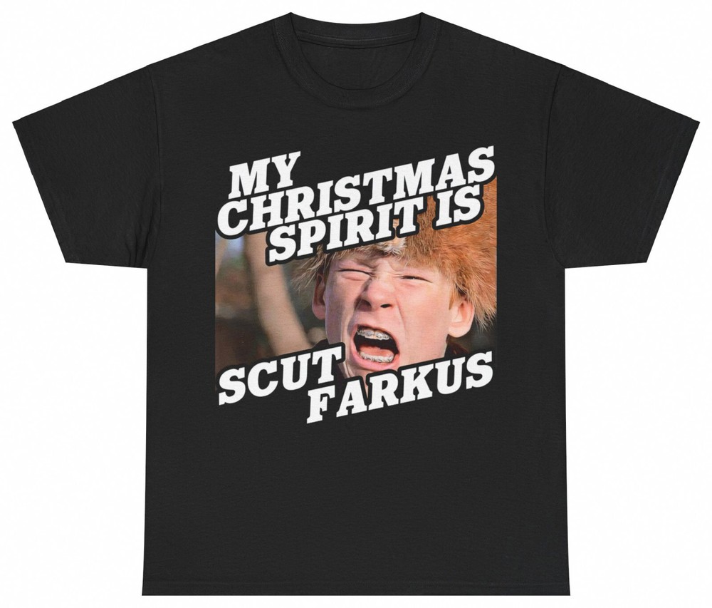 XMAS Scut Farkus Spirit Funny Christmas Gift  S-5XL T-Shirt Men Women Unisex