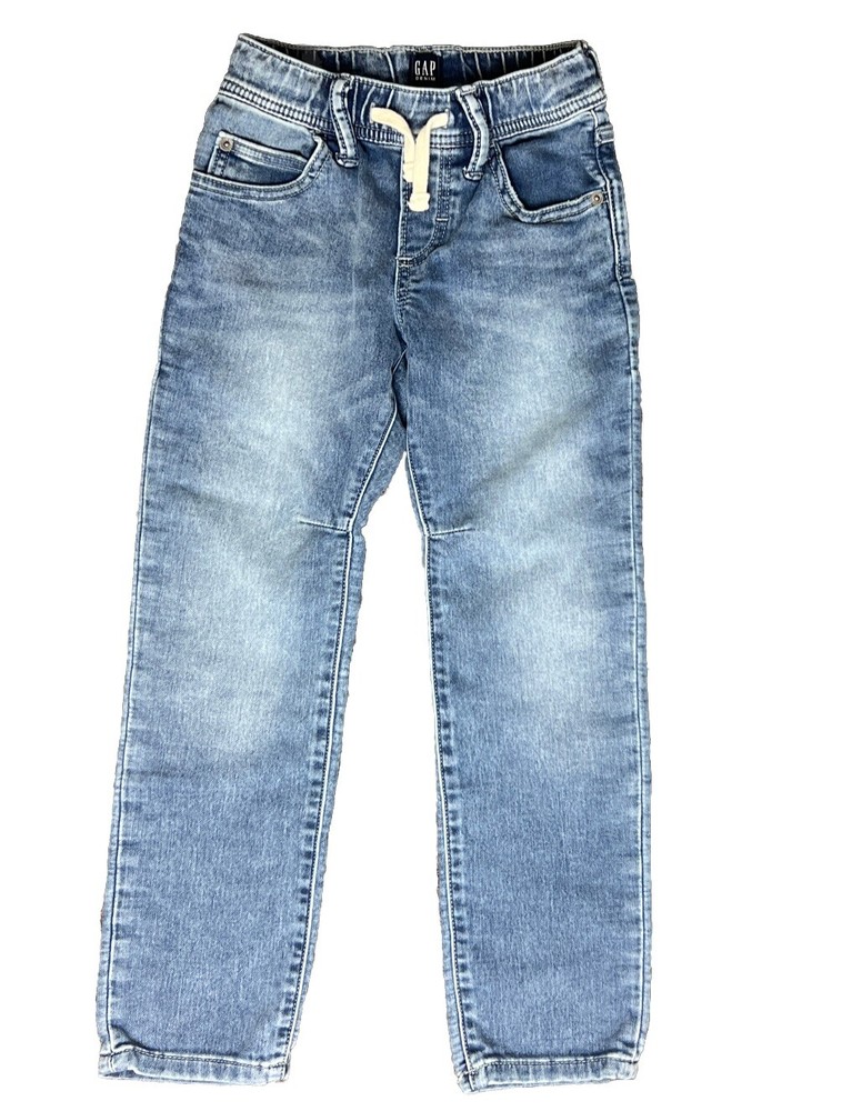 Gap kids 6/7 pull on stretch slim jeans