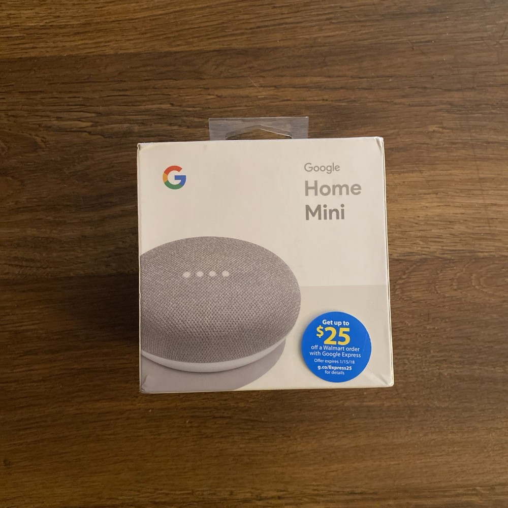 Google Home Mini Smart Speaker with Google Assistant - Chalk (GA00210-US)