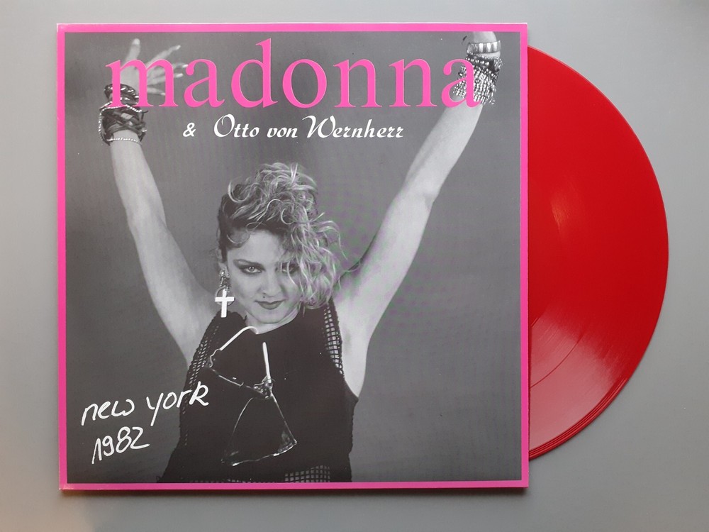 Madonna & Otto Von Wernherr Cosmic Climb 1988 German Red Vinyl 12