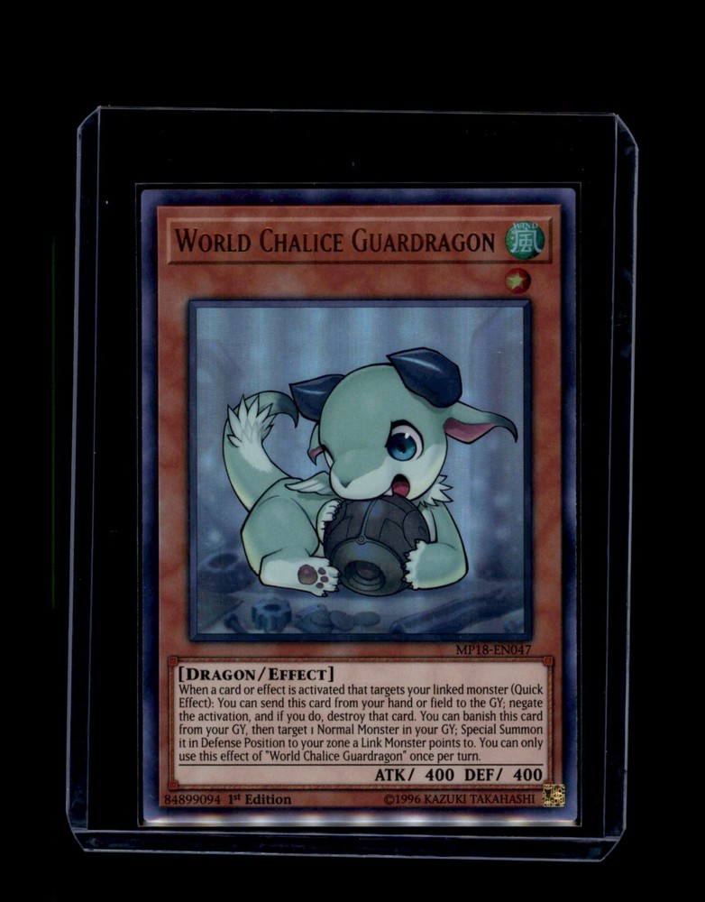 Yu-Gi-Oh World Chalice Guardragon MP18-EN047 1st Edition Ultra Rare