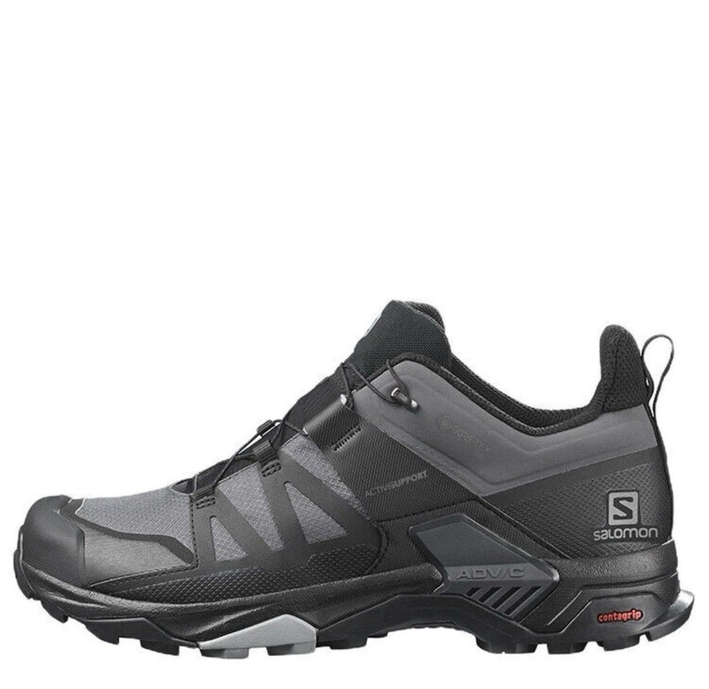 Size 12 - Salomon X Ultra 4 Gore-Tex Black/Magnet/Monument