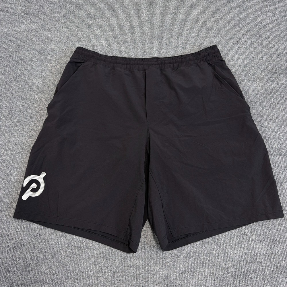 Lululemon X Peloton Pace Breaker Short Men XL Black Lined 9