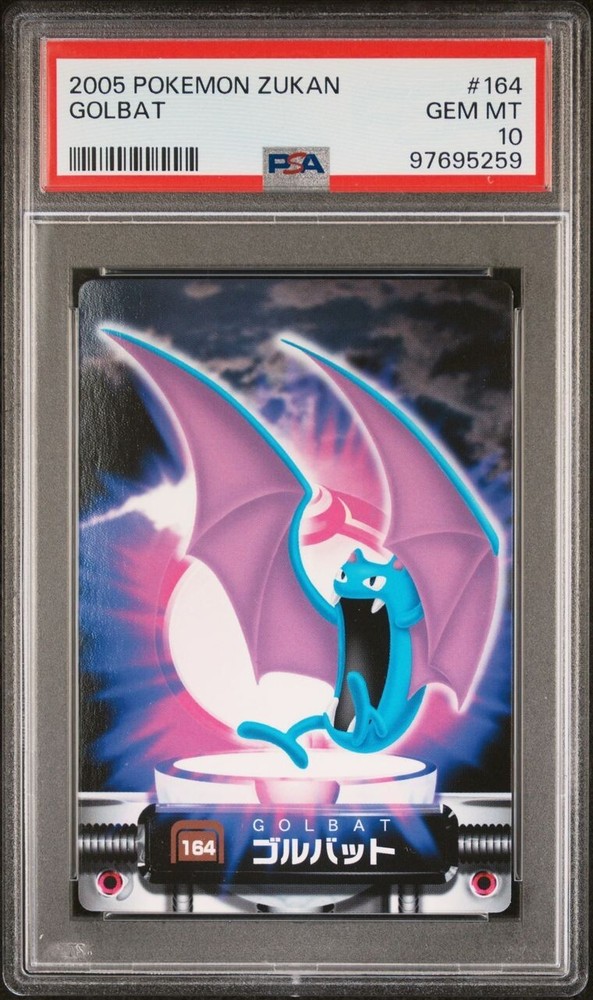 PSA 10 GEM MINT Golbat #164 Carddass Zukan Advanced Gen Bandai Pokémon POP 1 Rare