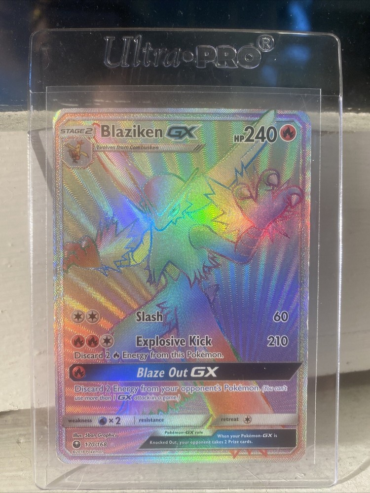 Blaziken GX (Secret) 170/168 Sm-Celestial Storm Holo