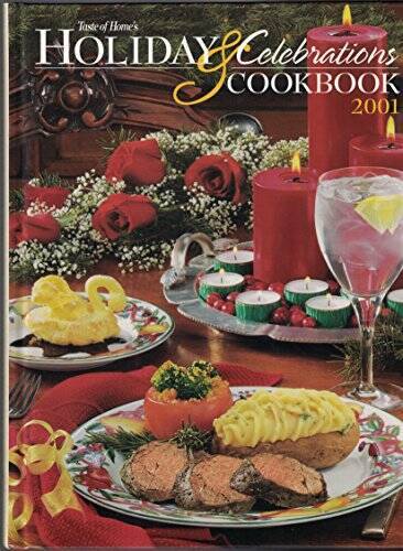 Taste of Home's Holiday & Celebrations Cookbook 2001 - Hardcover - GOOD