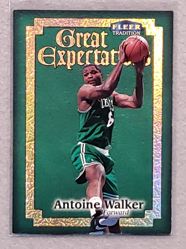 1998-99 Fleer Tradition Antoine Walker Great Expectations #10GE Boston Celtics