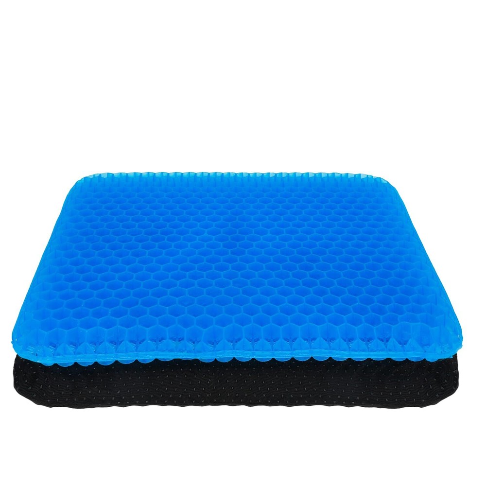 Gel Seat Cushion, Office Chair Seat Cushion with Non-Slip Cover Breathable Ho...
