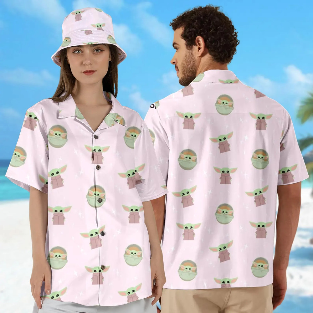 Yoda Starwars 3D HAWAII SHIRT US Size Best Price Father Day Gift Mom Gift-image