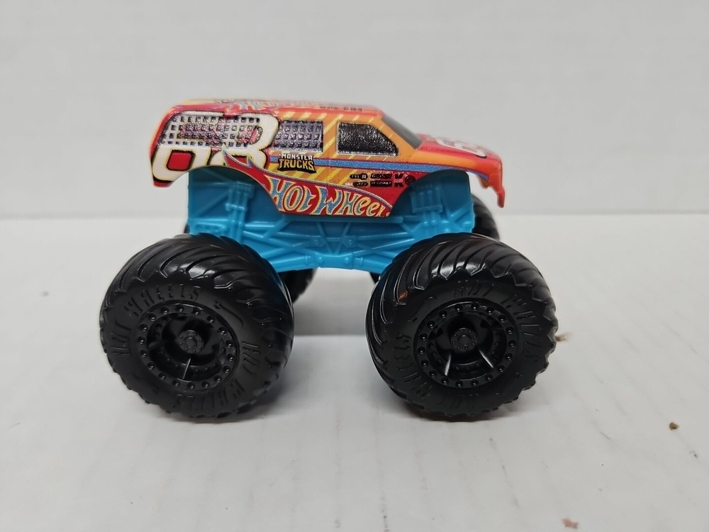 HOT WHEELS MONSTER TRUCK #68 blue/yellow/red